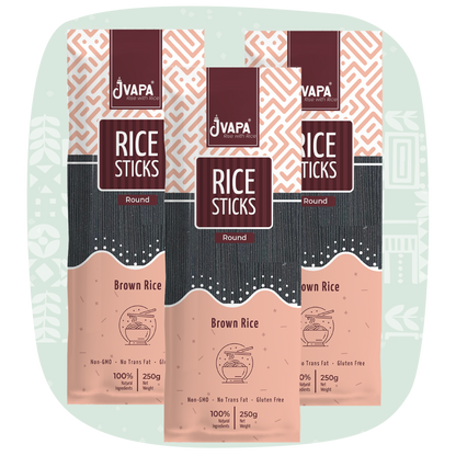 Rice Sticks  (Round) 250g Pack of 3