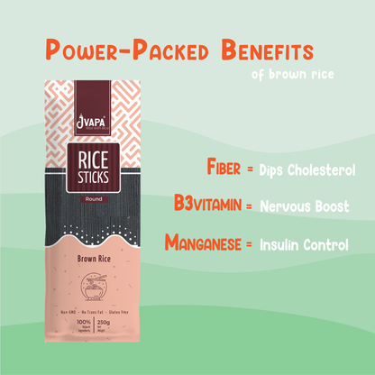 Rice Sticks  (Round) 250g Pack of 3