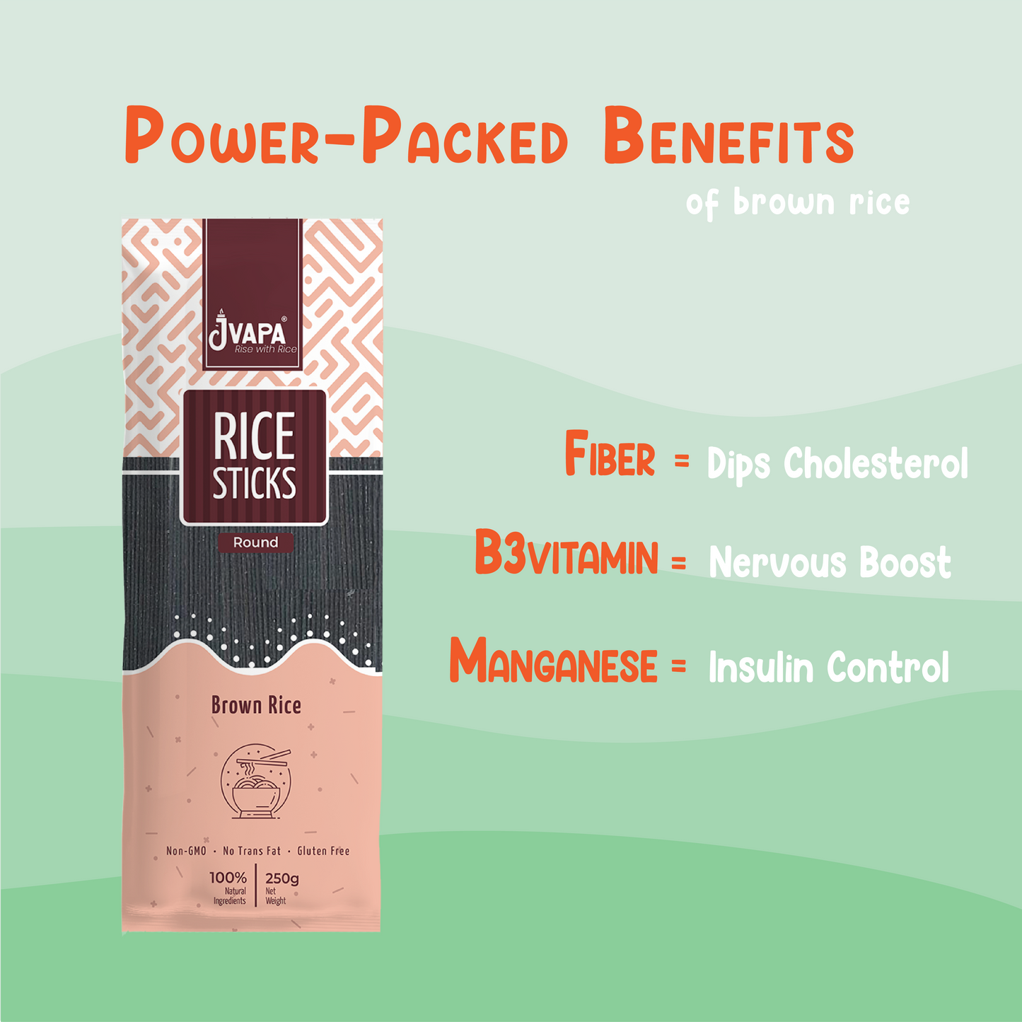 Rice Sticks  (Round) 250g